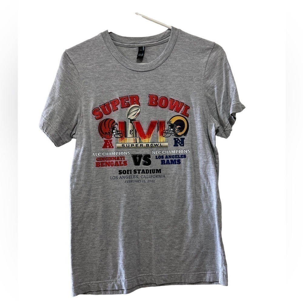 Small Short Sleeve Tee Super Bowl Shirt